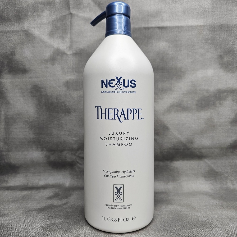 NEXXUS Therappe Luxury Moisturizing‎ Shampoo ORIGINAL FORMULA 33.8oz NEW